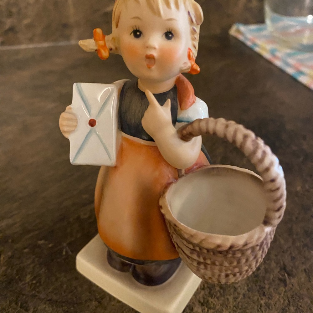 Hummel Figurine girl with basket
